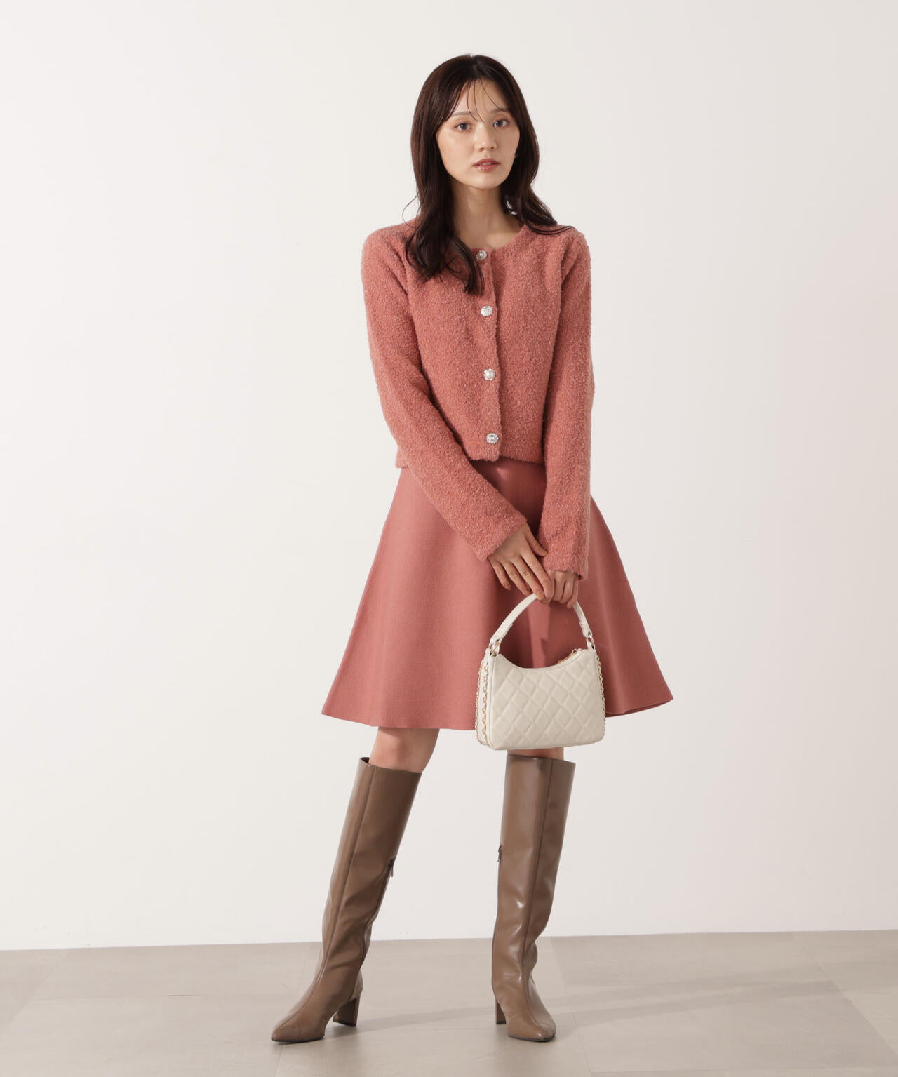 《EDIT COLOGNE》総針ミニワンピース