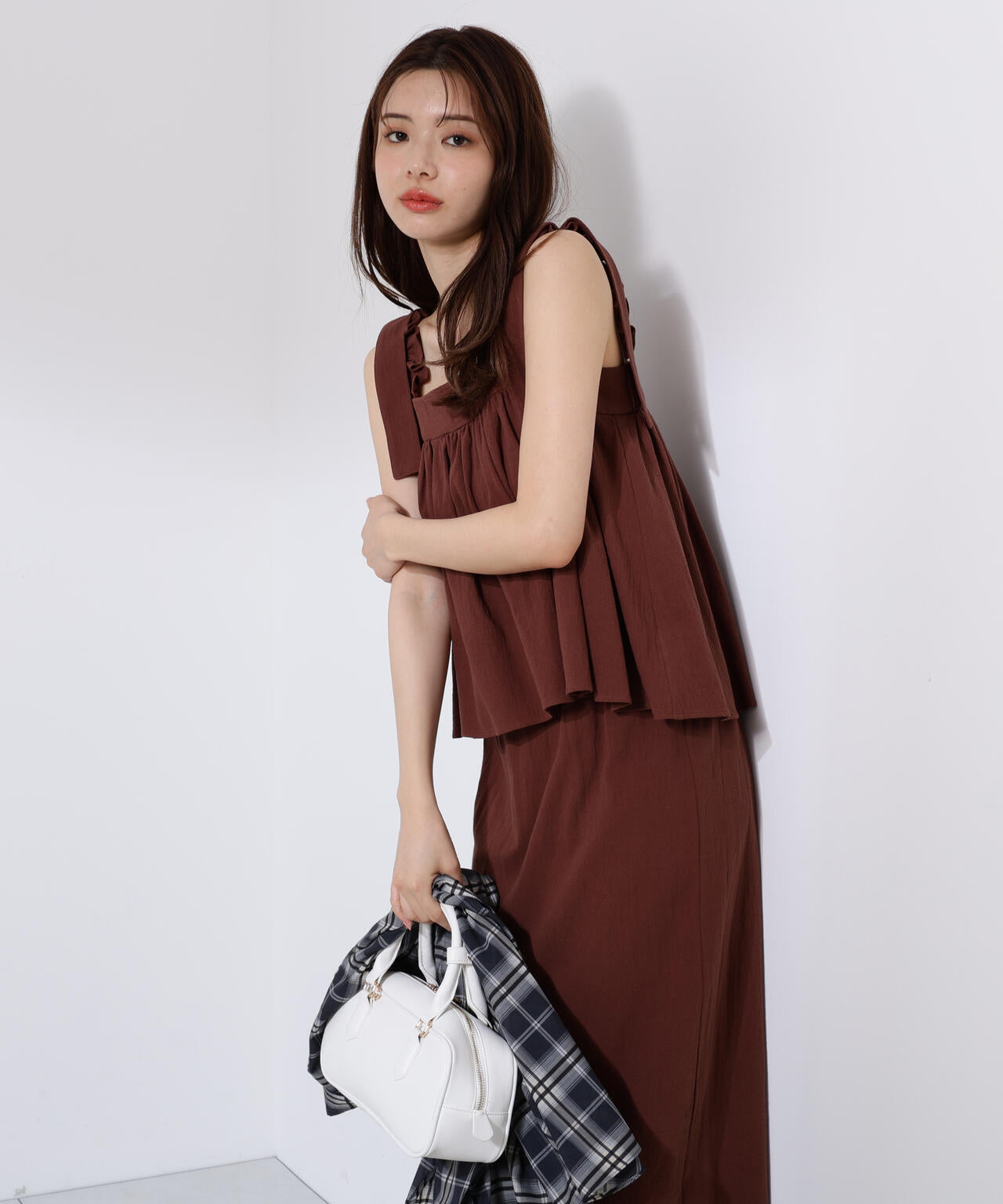 《EDIT COLOGNE》リボンキャミセットアップ