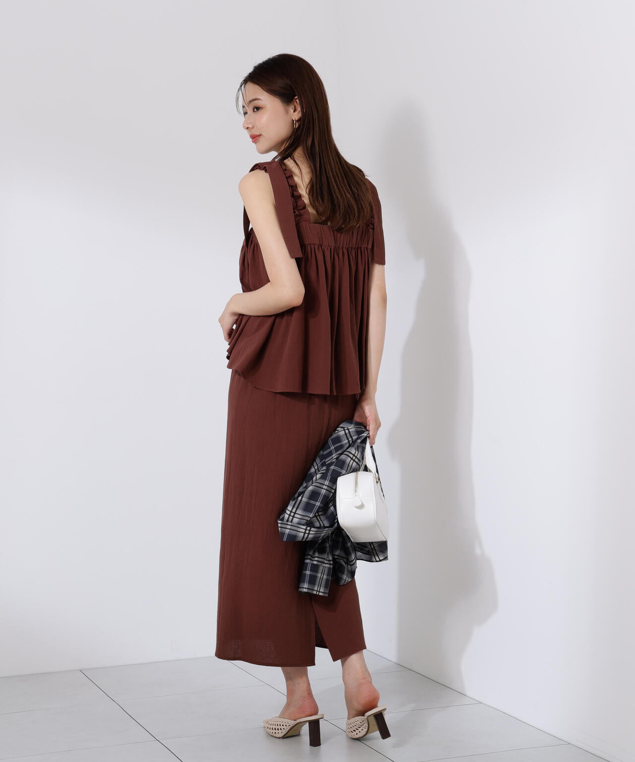 《EDIT COLOGNE》リボンキャミセットアップ