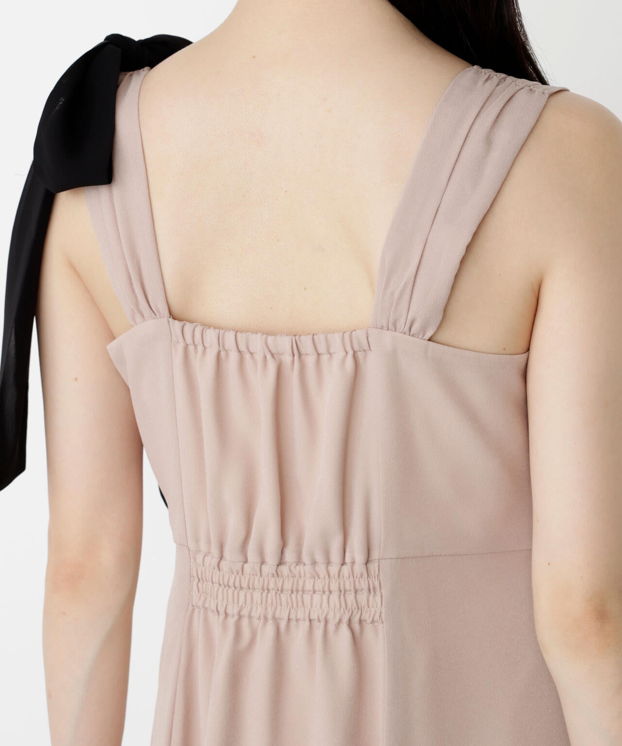 《EDIT COLOGNE》肩リボンキャミワンピース