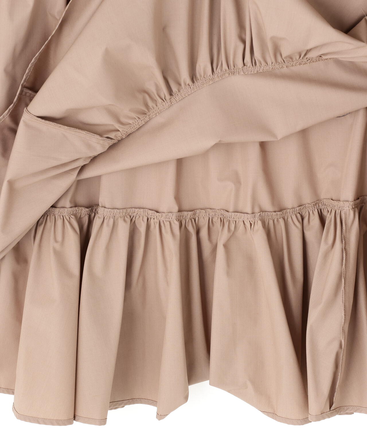 《EDIT COLOGNE》<ウォッシャブル>ティアードシャツミニワンピース【official site・一部店舗限定】