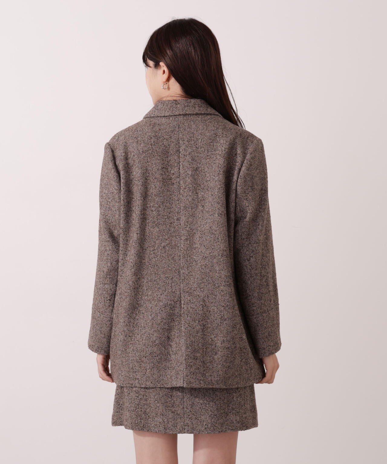 【青島心さん着用】ツイードジャケット