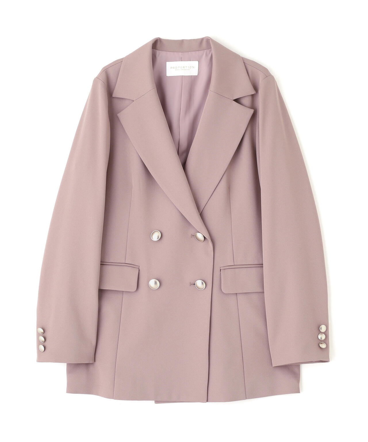 【松川星さん着用】ゴールド釦ダブルブレストジャケット