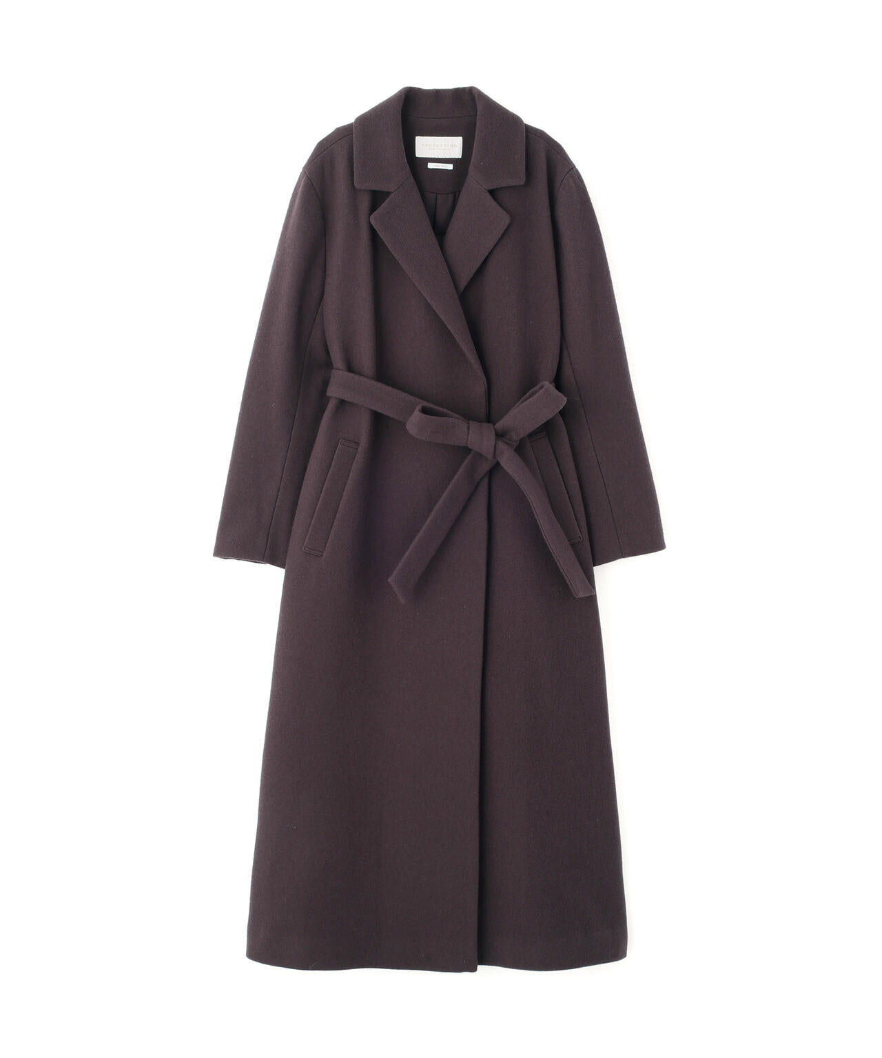 【青島心さん着用】ベルテッドレディーコート