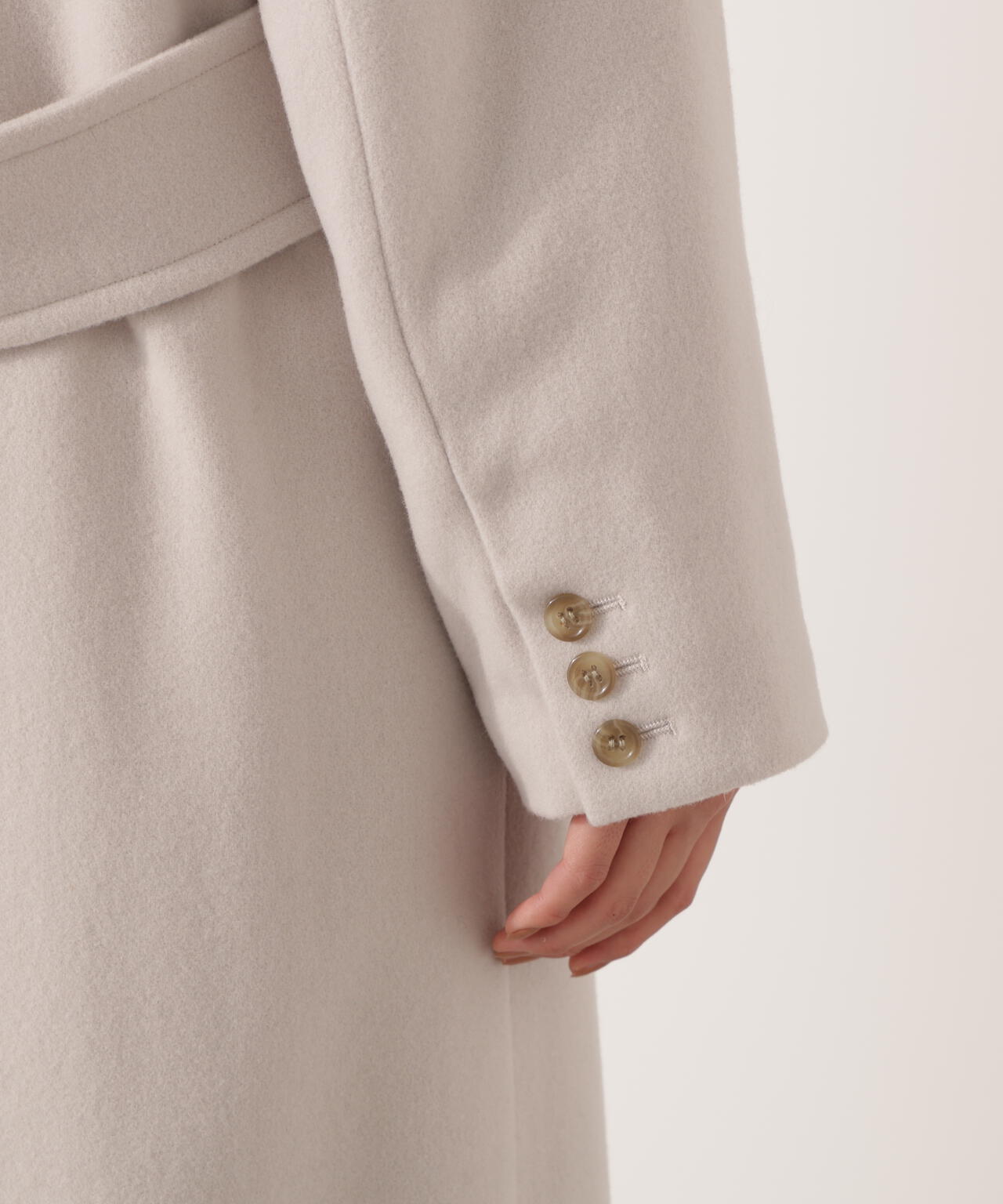 【加藤栞さん着用】ダブル釦チェスターコート