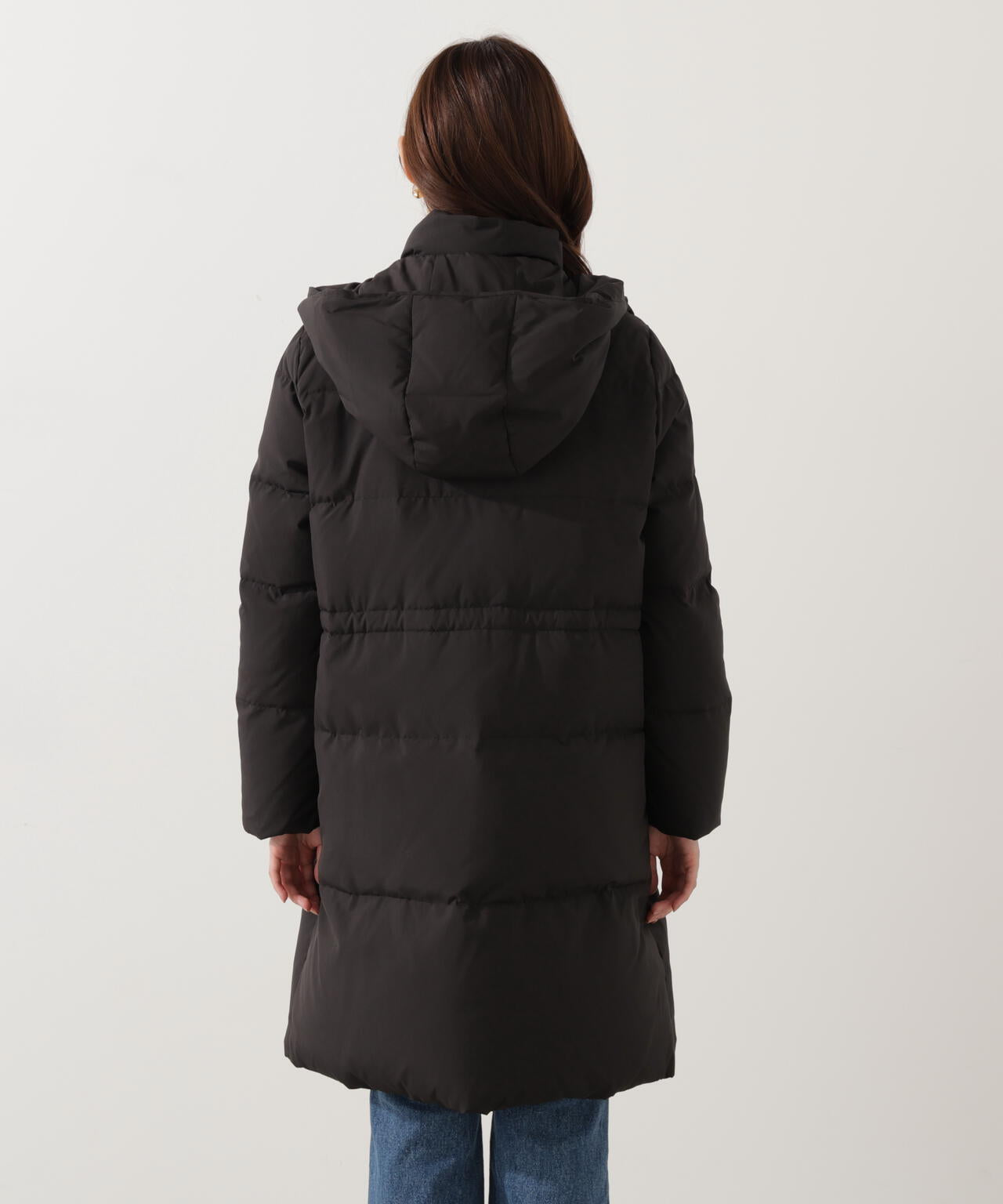 【加藤栞さん着用】フード取り外しダウン