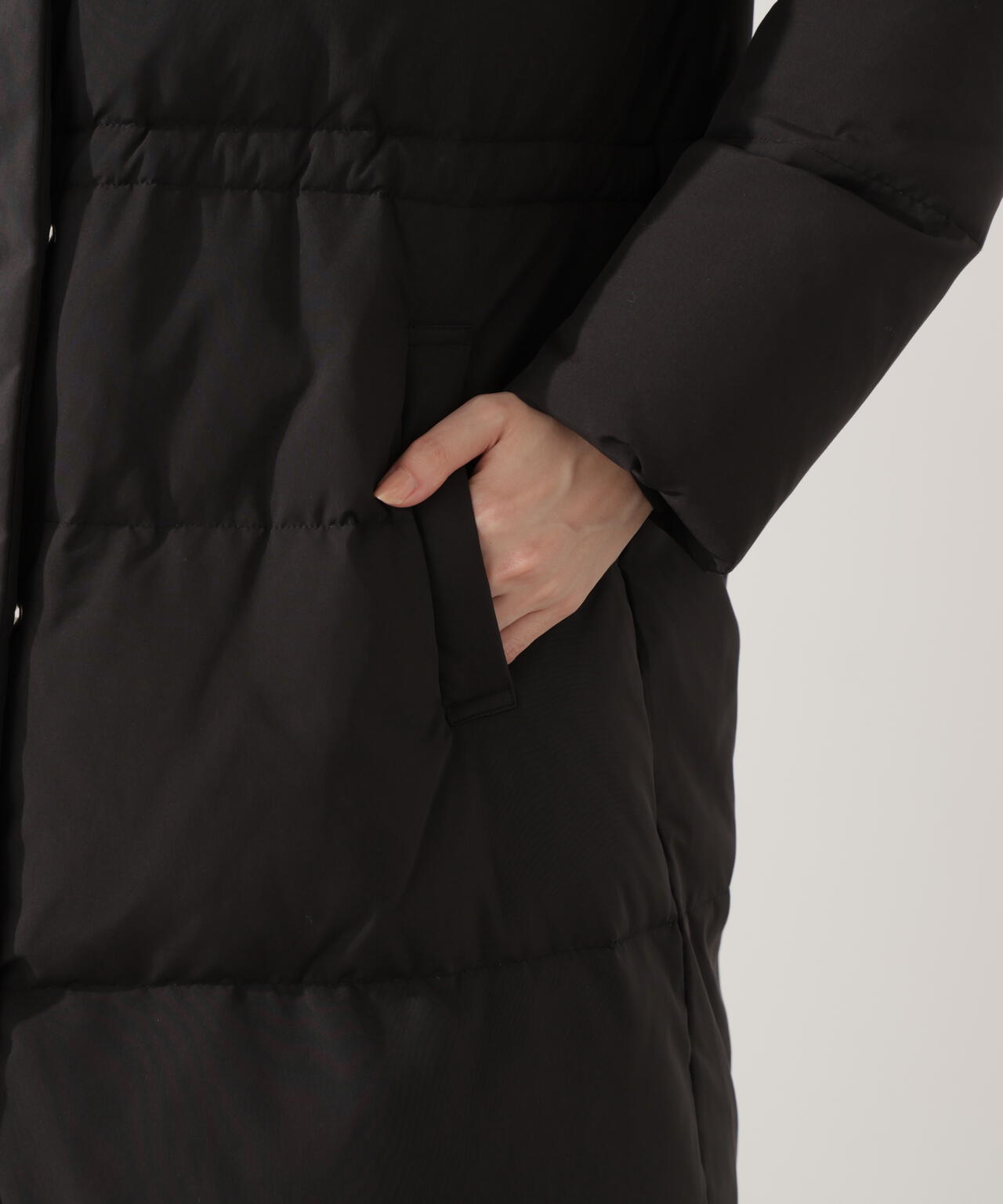 【加藤栞さん着用】フード取り外しダウン