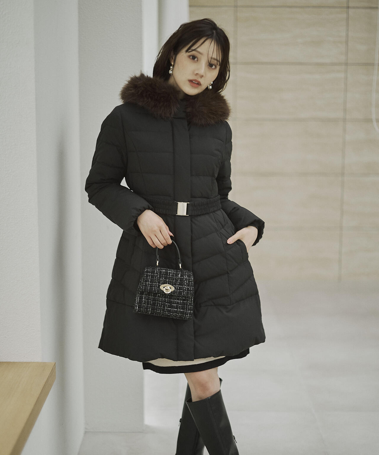 ベルト付ダウン