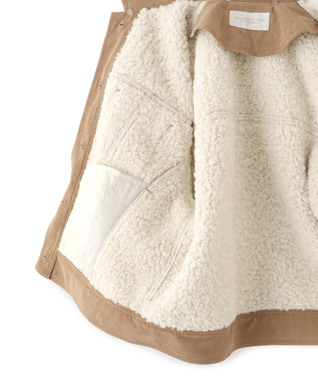 コーデュロイブルゾン