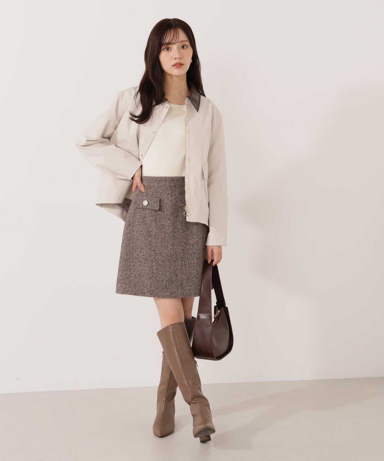 カバーオールブルゾン