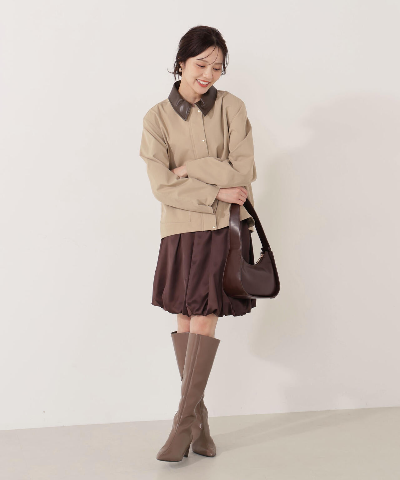 カバーオールブルゾン