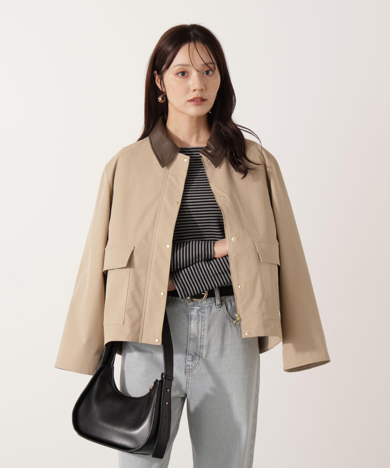 カバーオールブルゾン