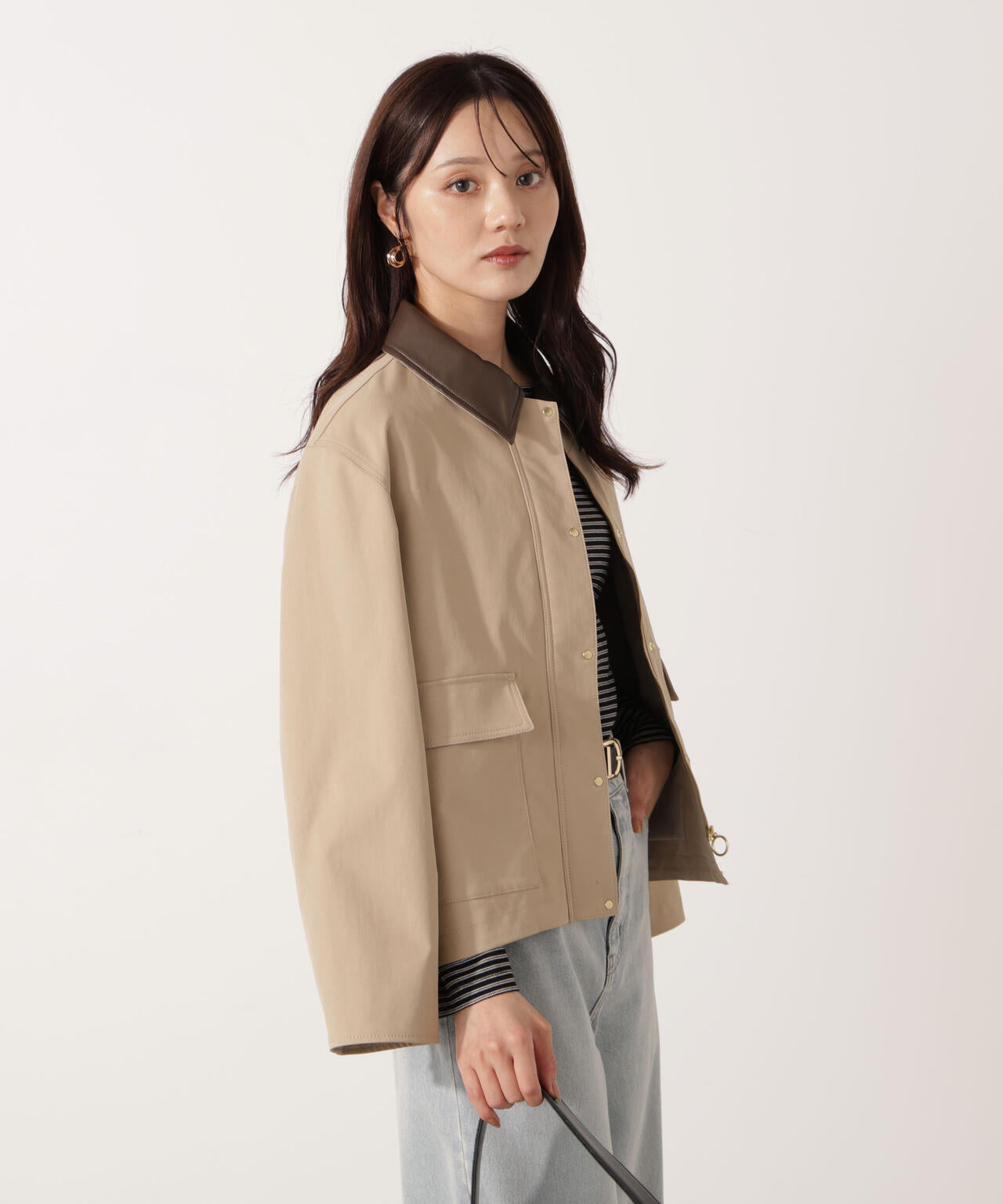 カバーオールブルゾン