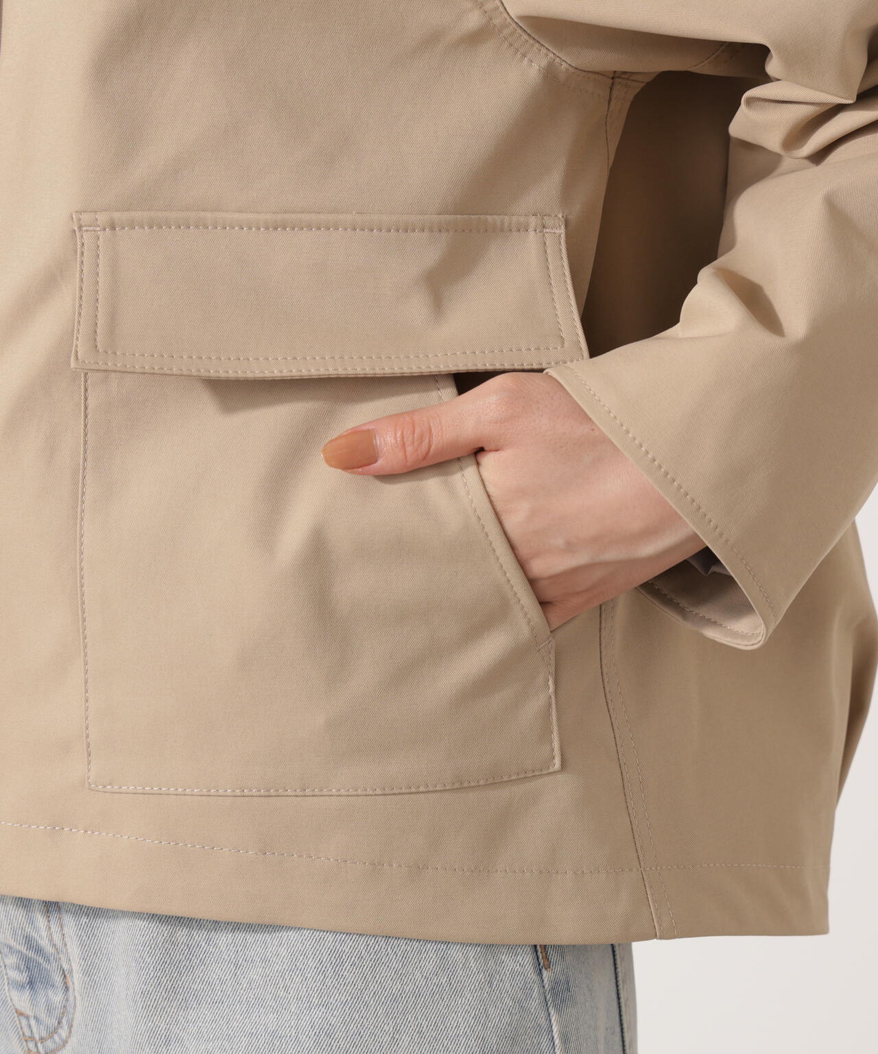 カバーオールブルゾン