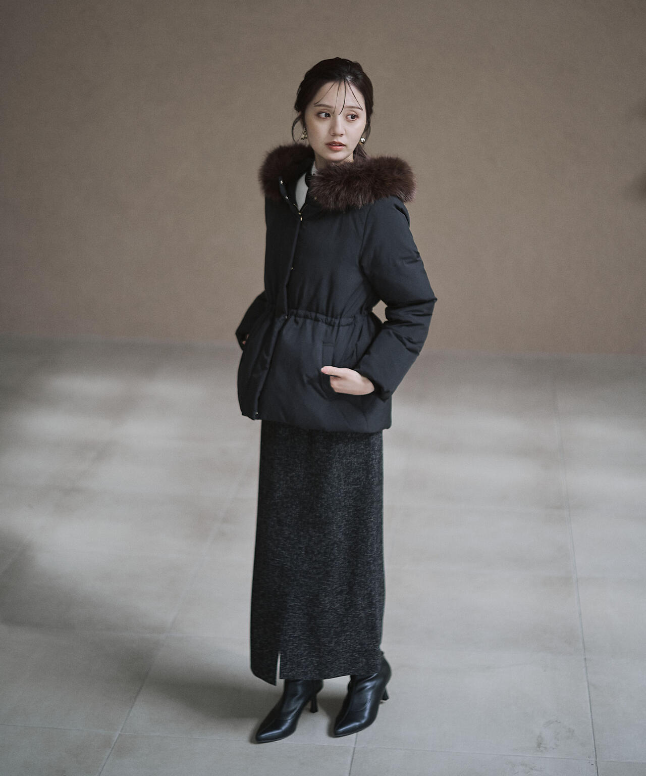 ウエストマークショートダウン