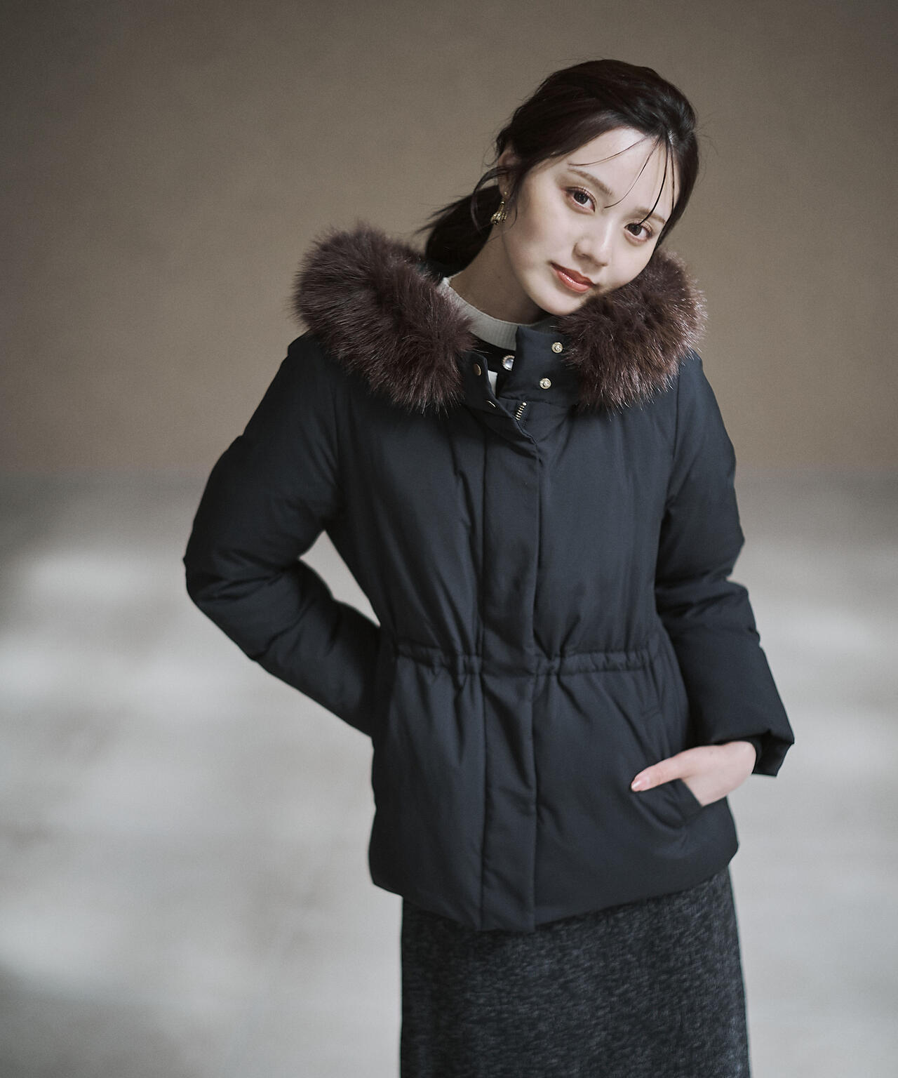 ウエストマークショートダウン