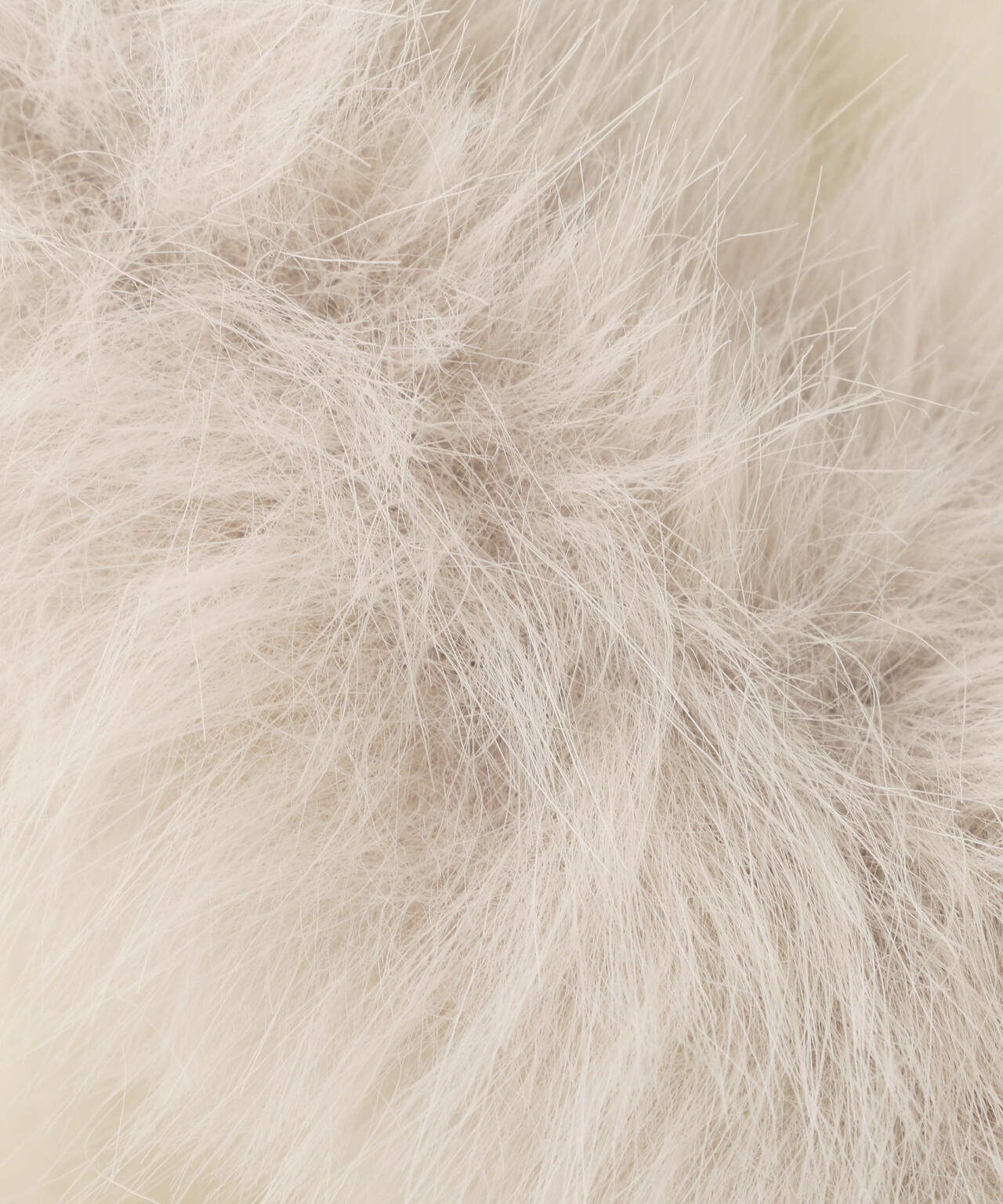 モッサフードフェイクファーショートコート