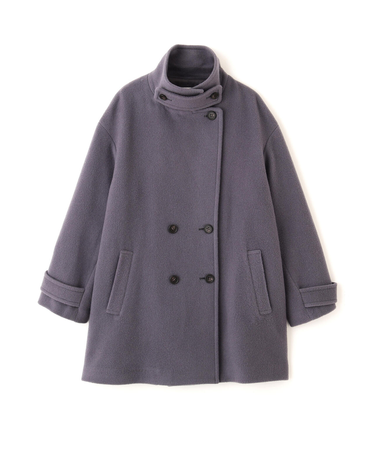 【青島心さん着用】2wayミドルコート【ネールピンク:WEB限定】