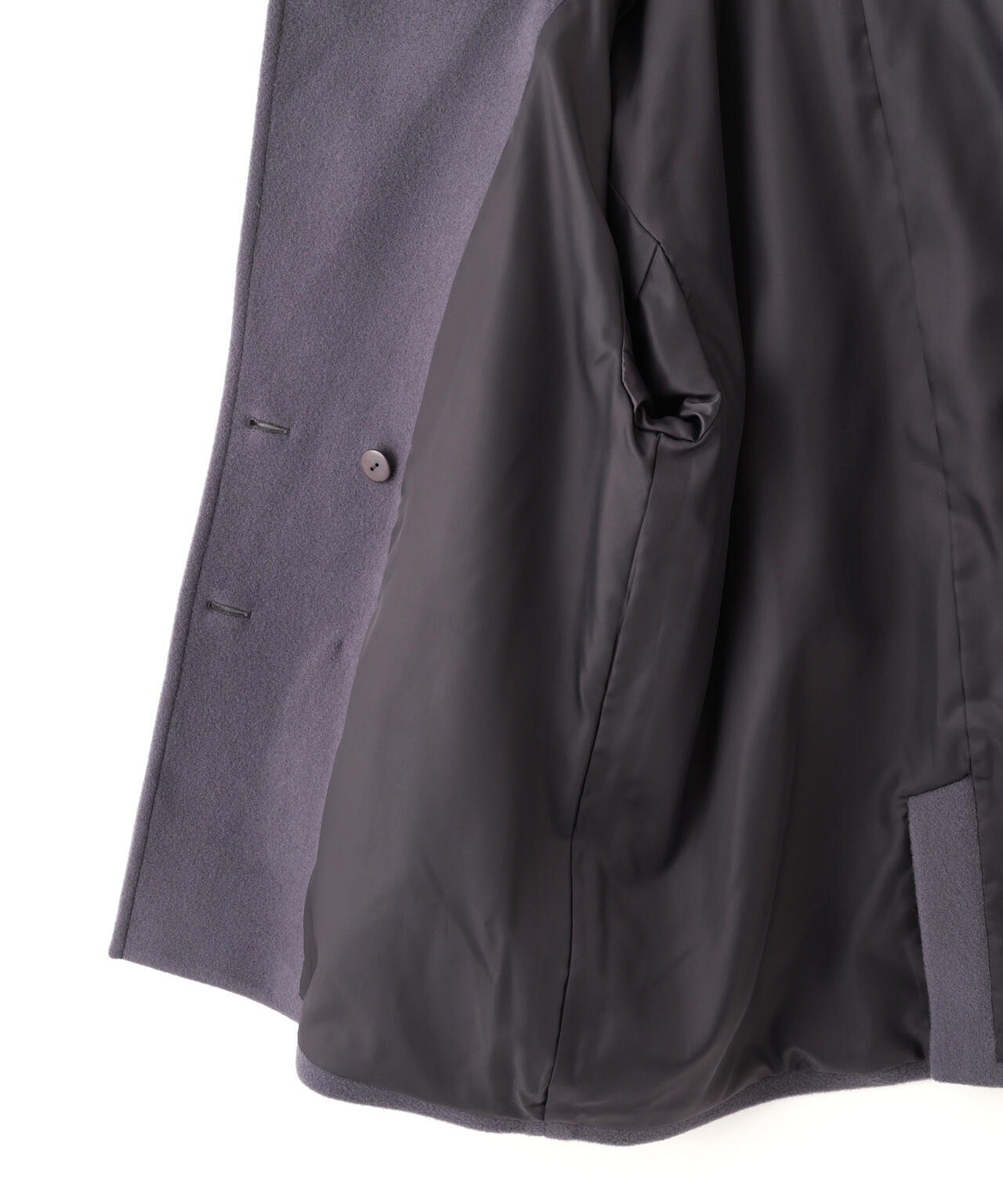 【青島心さん着用】2wayミドルコート【ネールピンク:WEB限定】