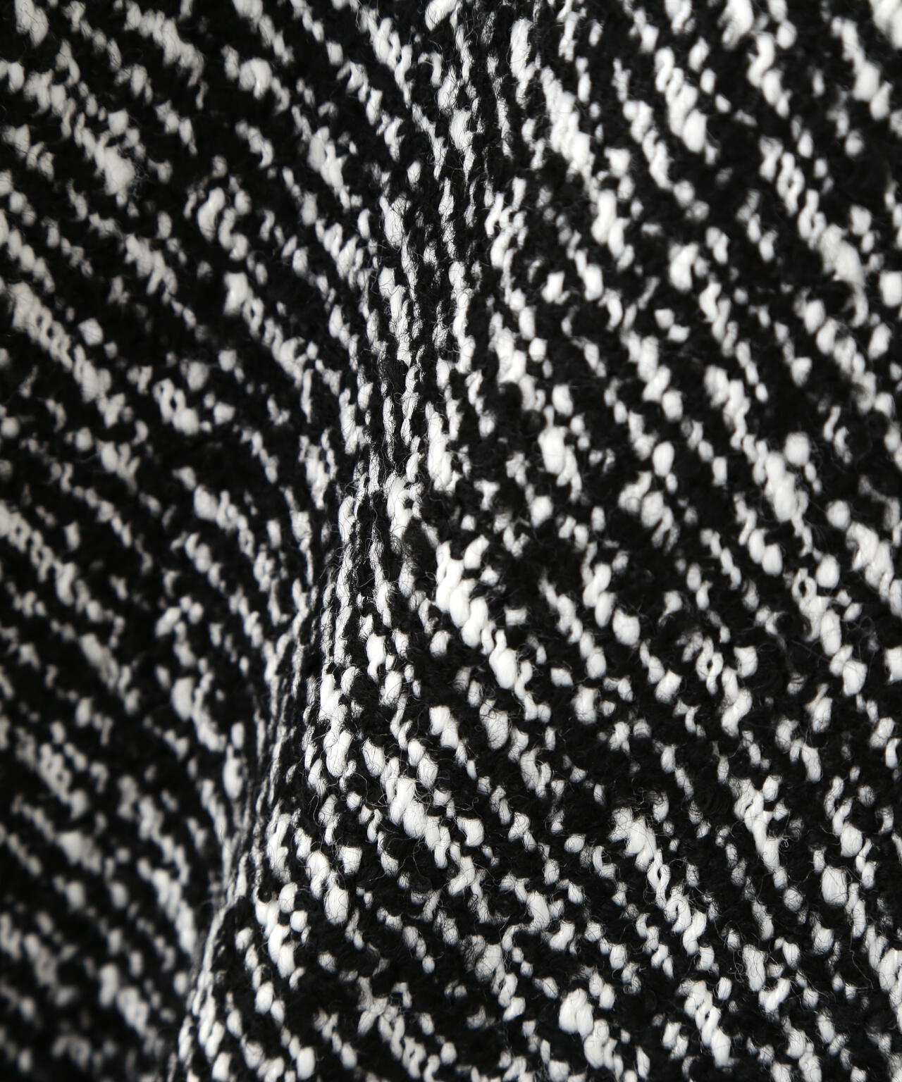 【青島心さん着用】金ボタン付きツイードミドルジャケット