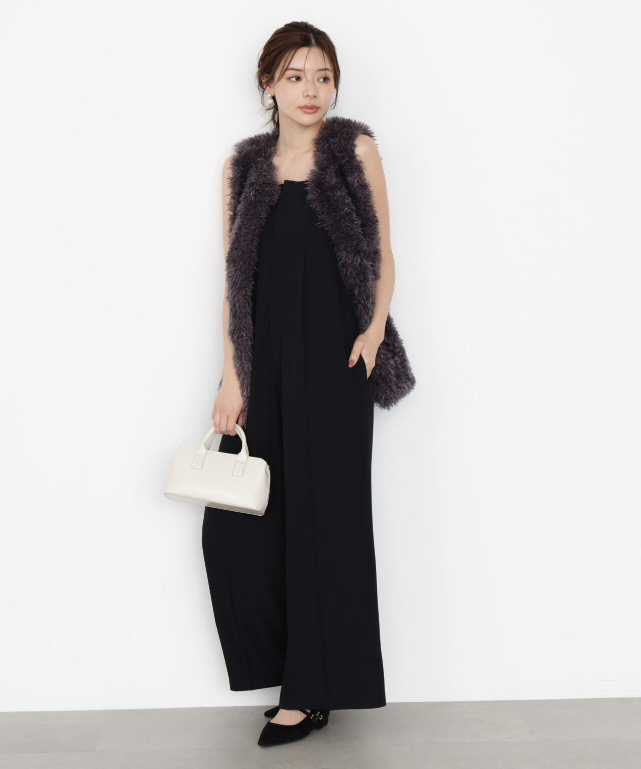 【松川星さん着用】フェイクファージレ