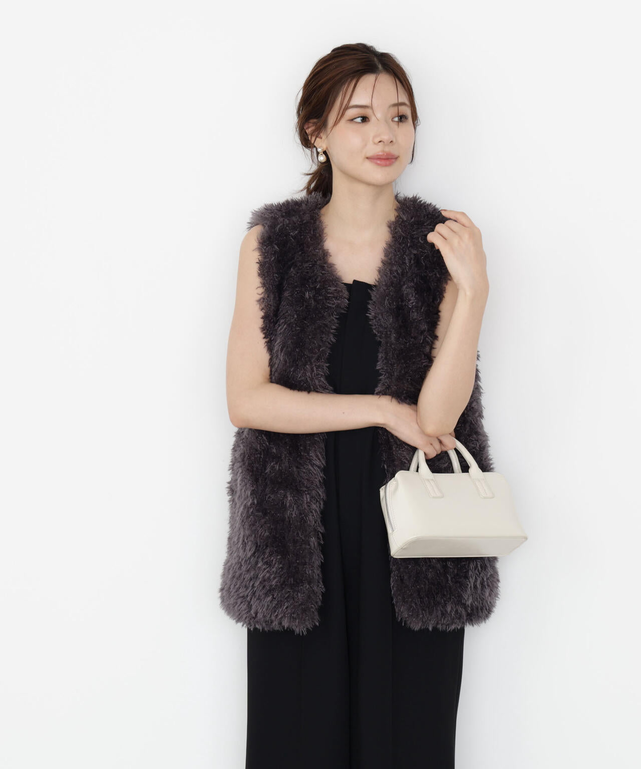 【松川星さん着用】フェイクファージレ