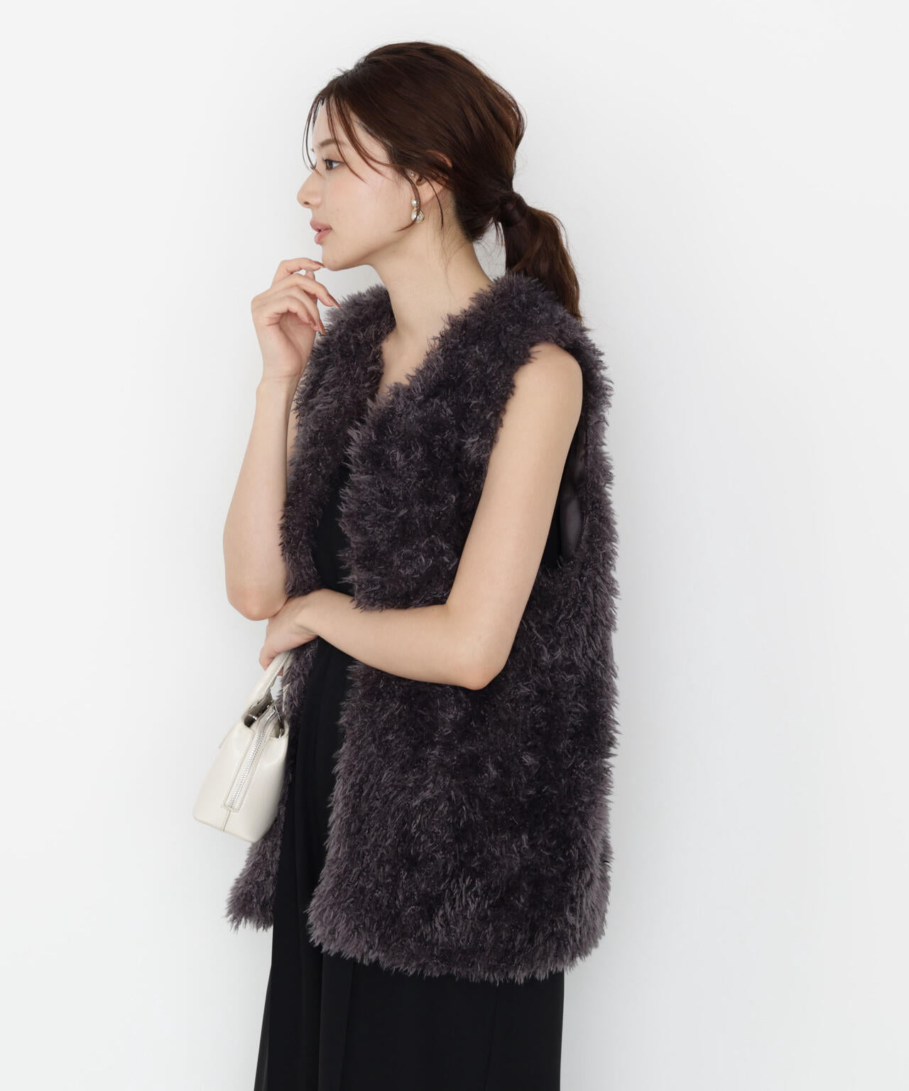 【松川星さん着用】フェイクファージレ