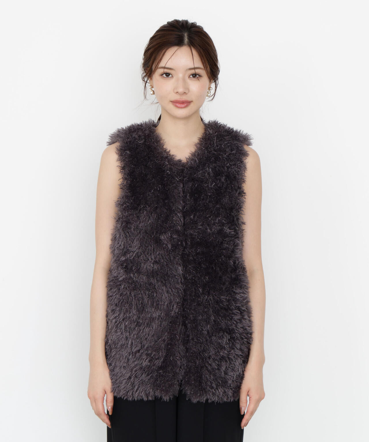 【松川星さん着用】フェイクファージレ