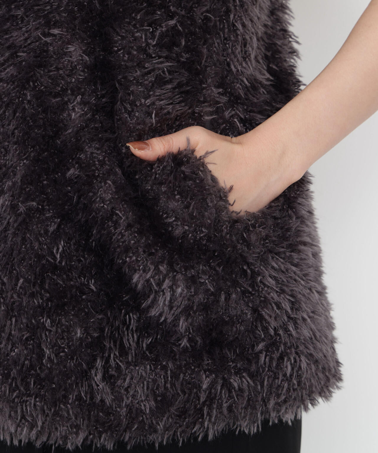 【松川星さん着用】フェイクファージレ