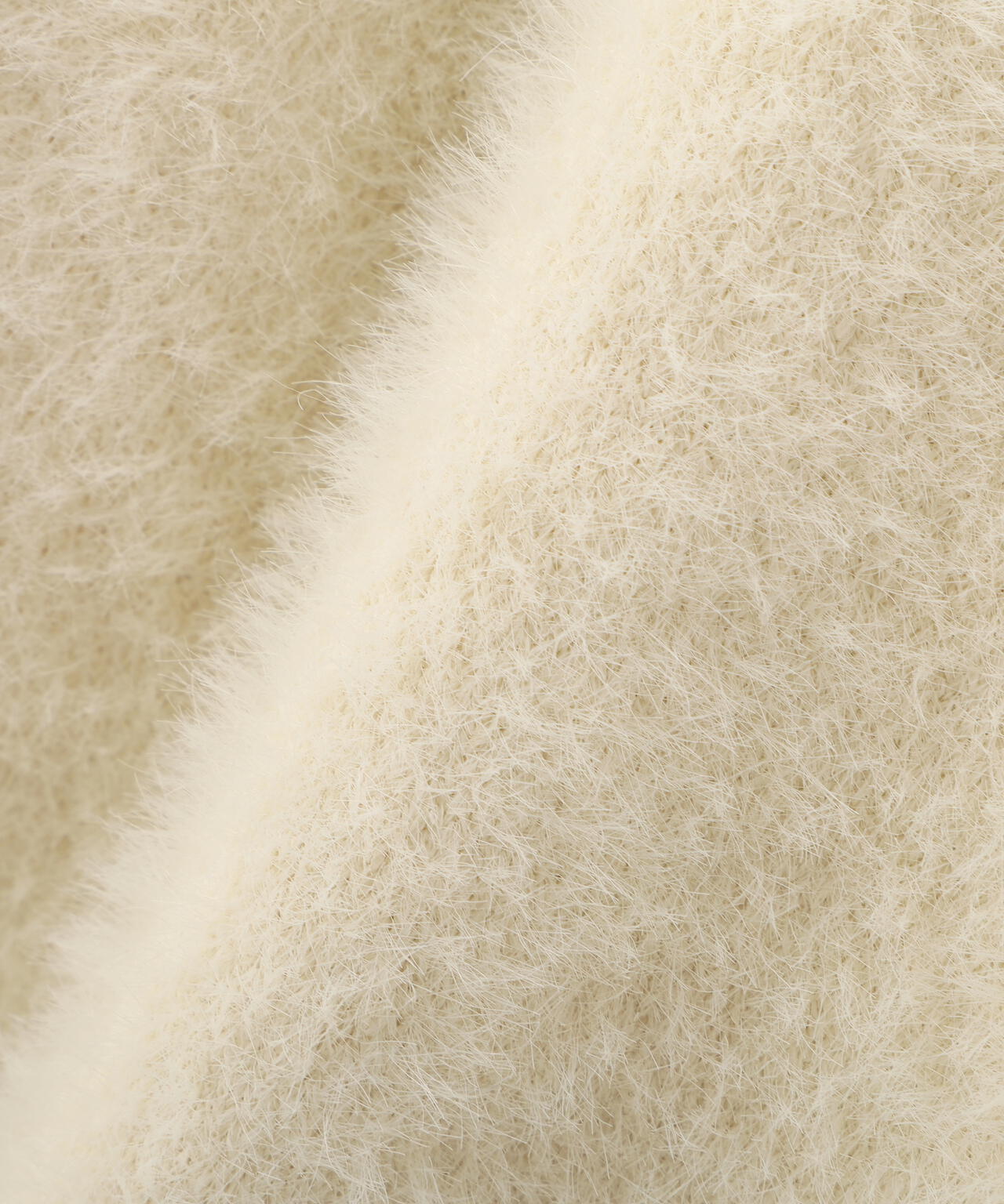 【青島心さん着用】フェザージャコット【アイボリー:WEB限定】