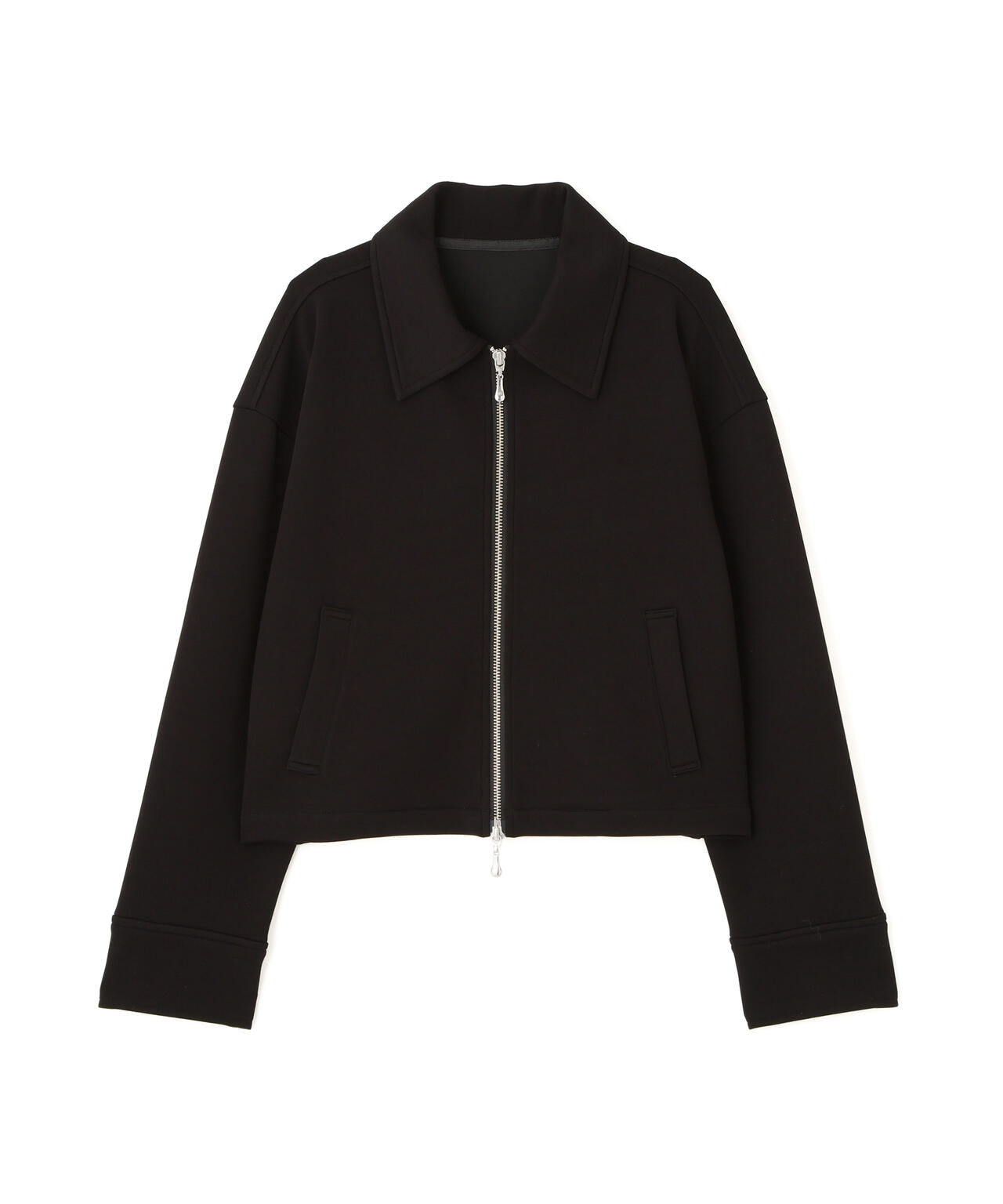 襟付きジップカットジャケット