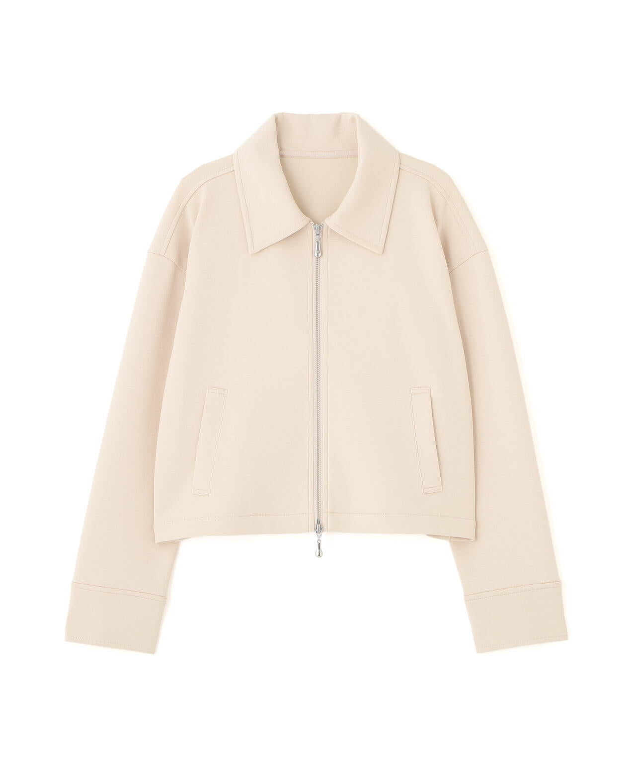 襟付きジップカットジャケット