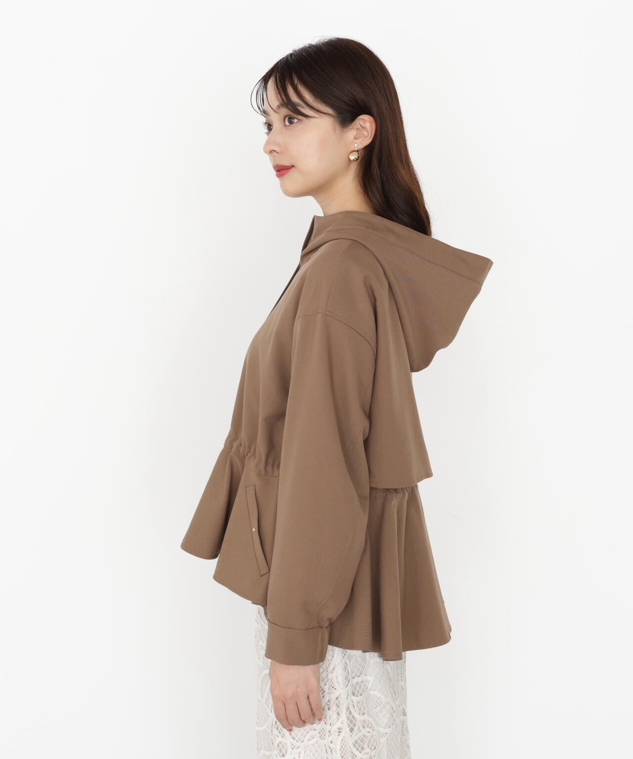 【松川星さん着用】フード付きマウンテンパーカー