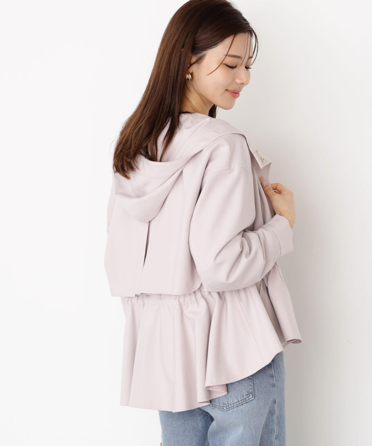 【松川星さん着用】フード付きマウンテンパーカー