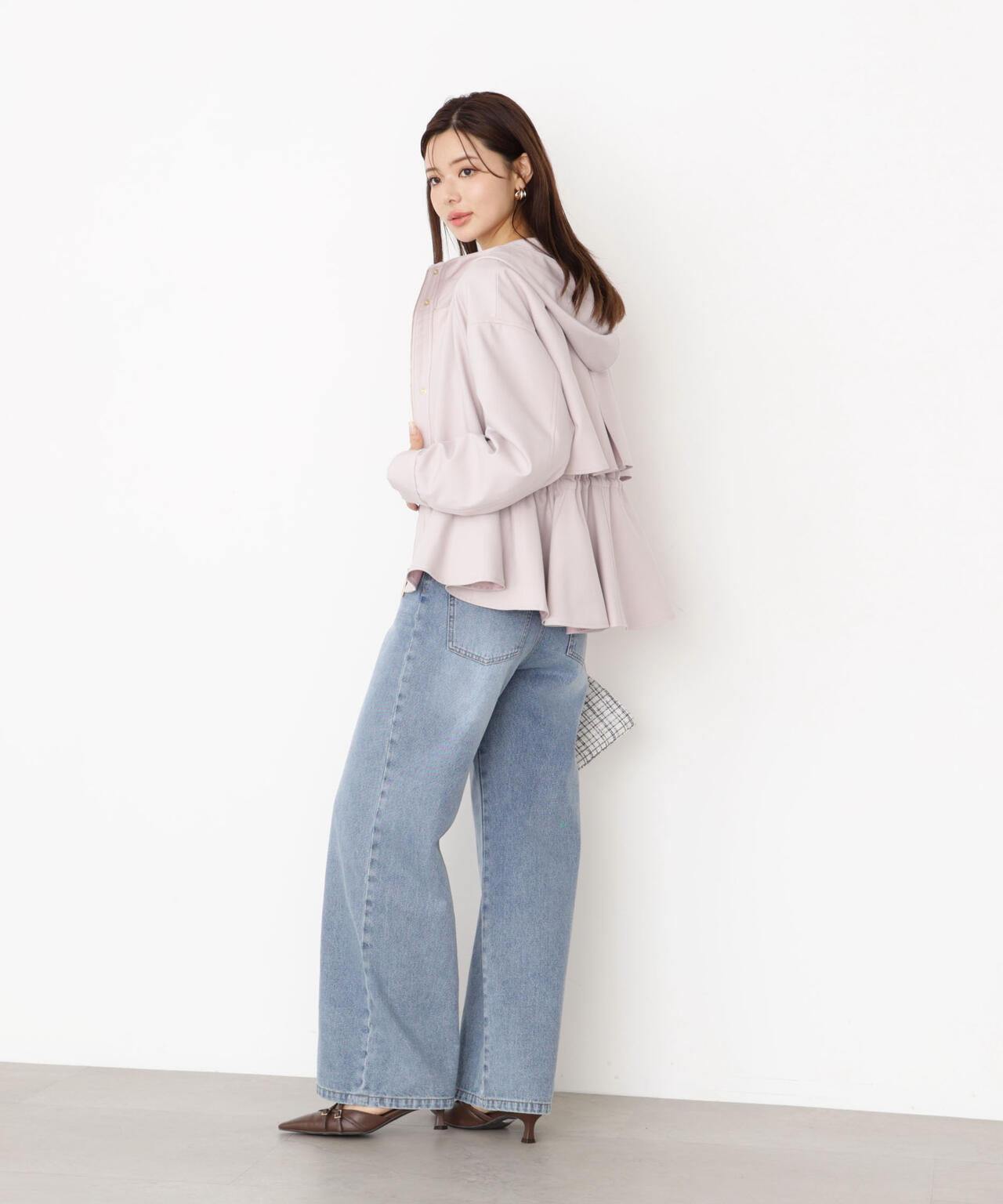 【松川星さん着用】フード付きマウンテンパーカー