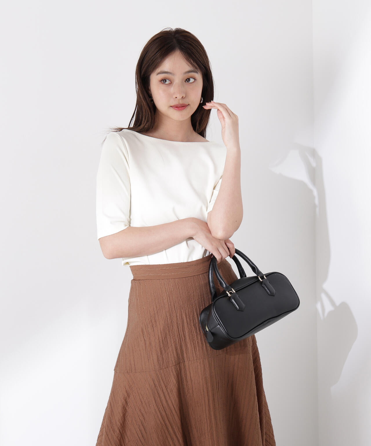 前後2wayフライスTシャツ