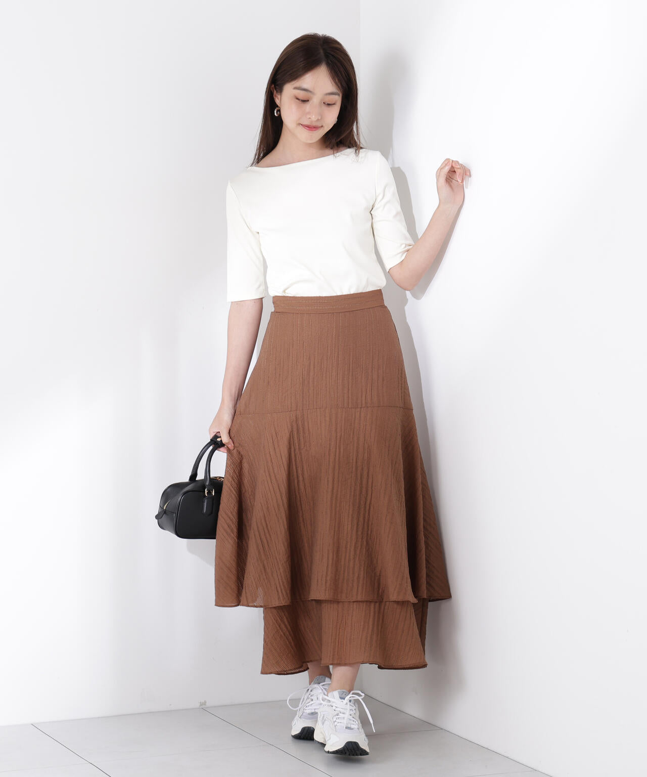 前後2wayフライスTシャツ