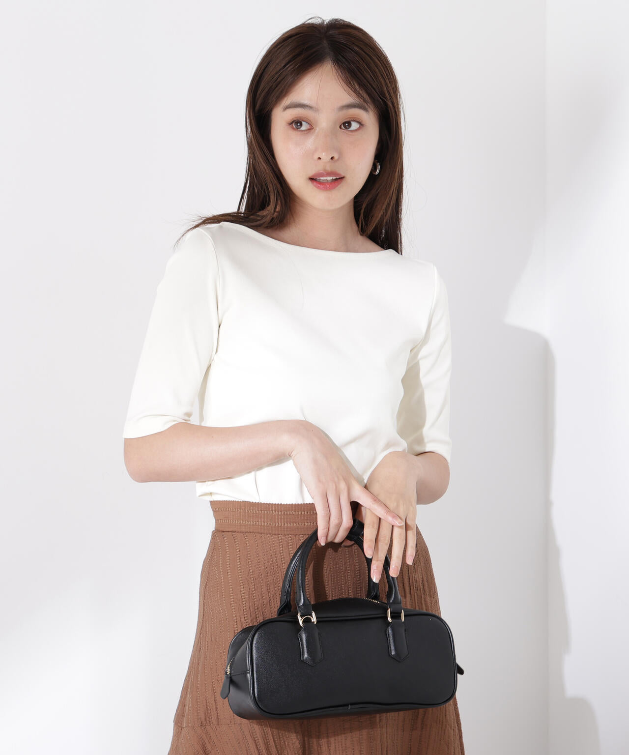 前後2wayフライスTシャツ