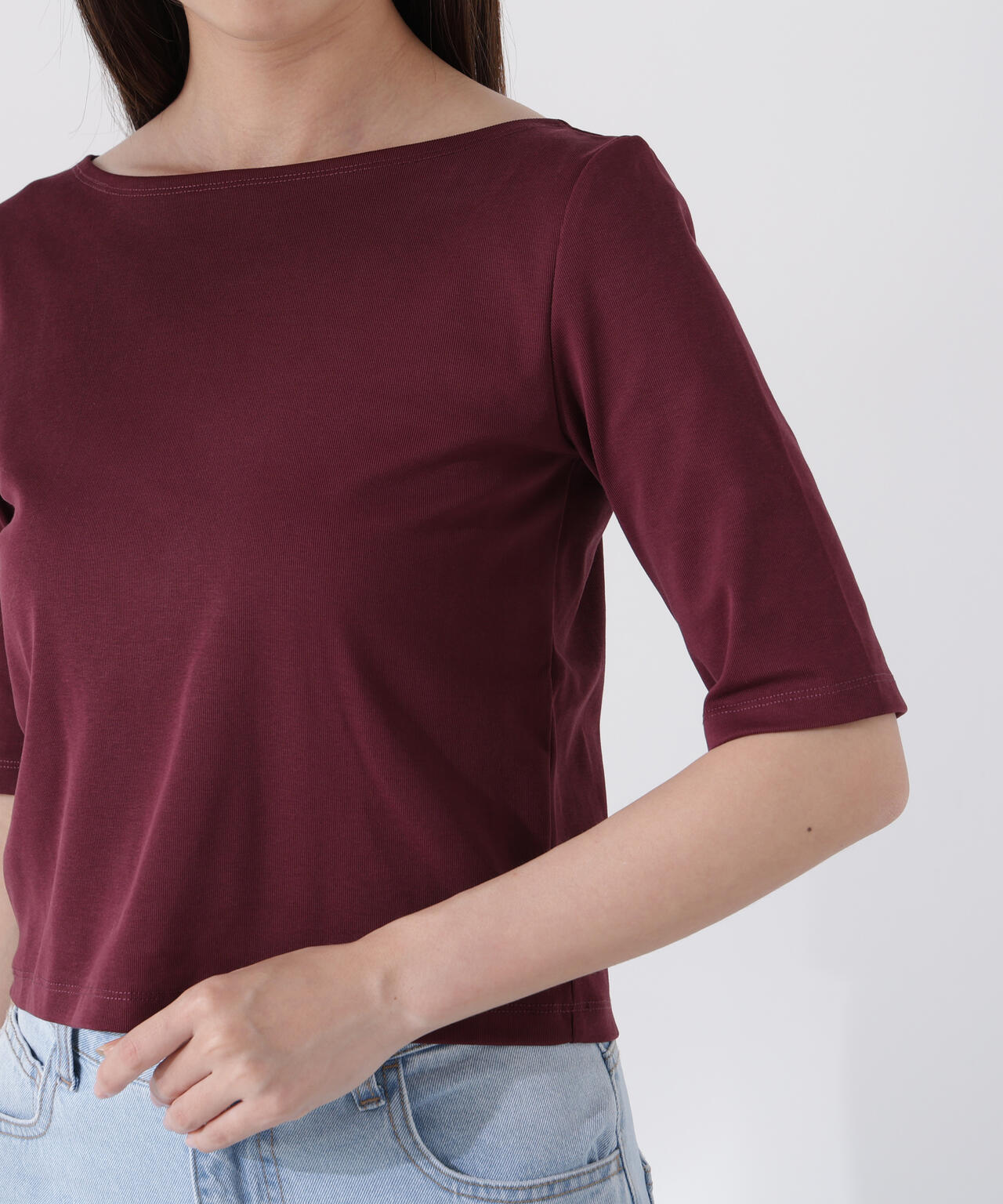 前後2wayフライスTシャツ