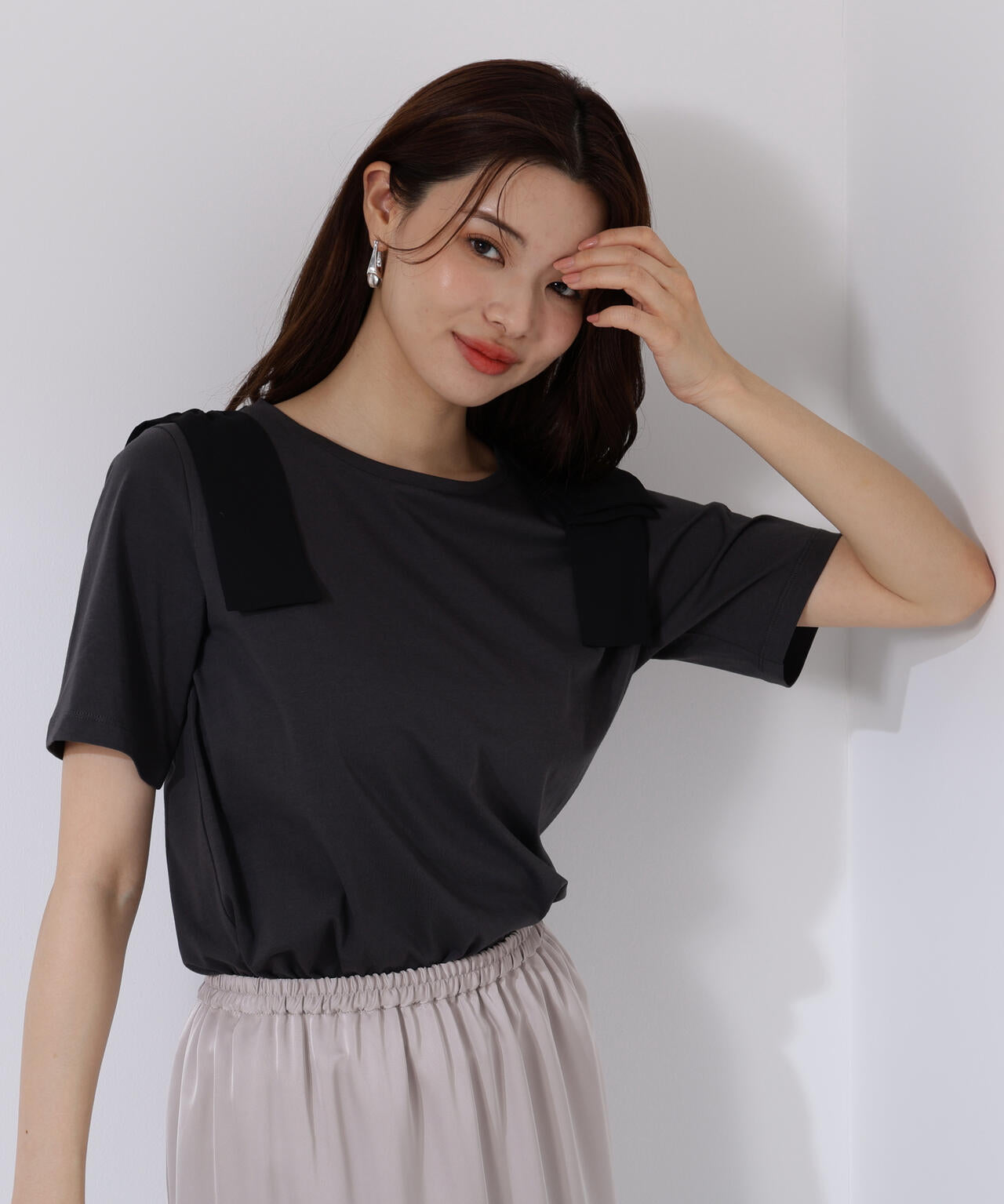 リボンTシャツ【official site限定】