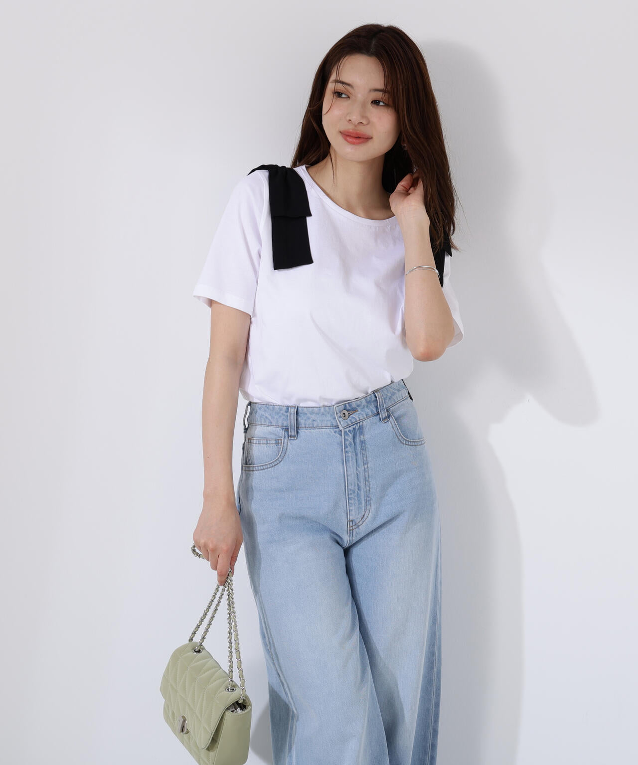 リボンTシャツ【official site限定】