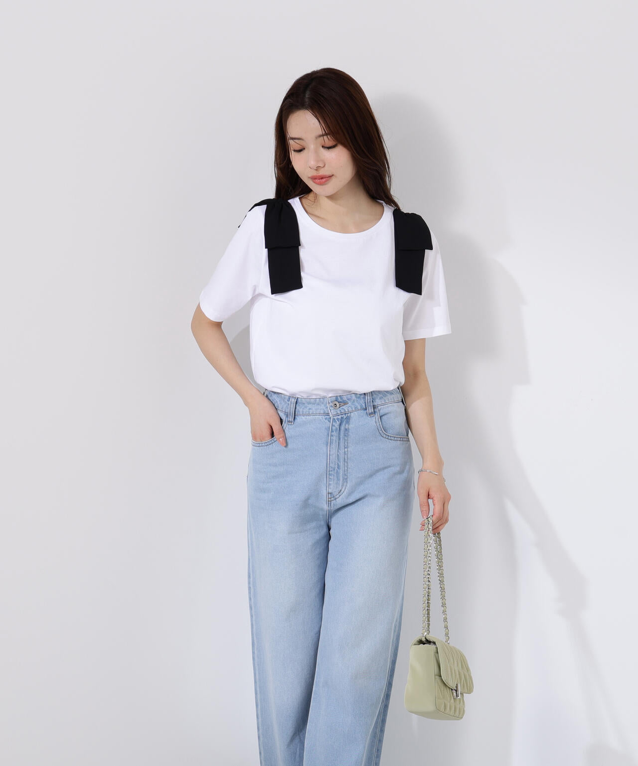 リボンTシャツ【official site限定】