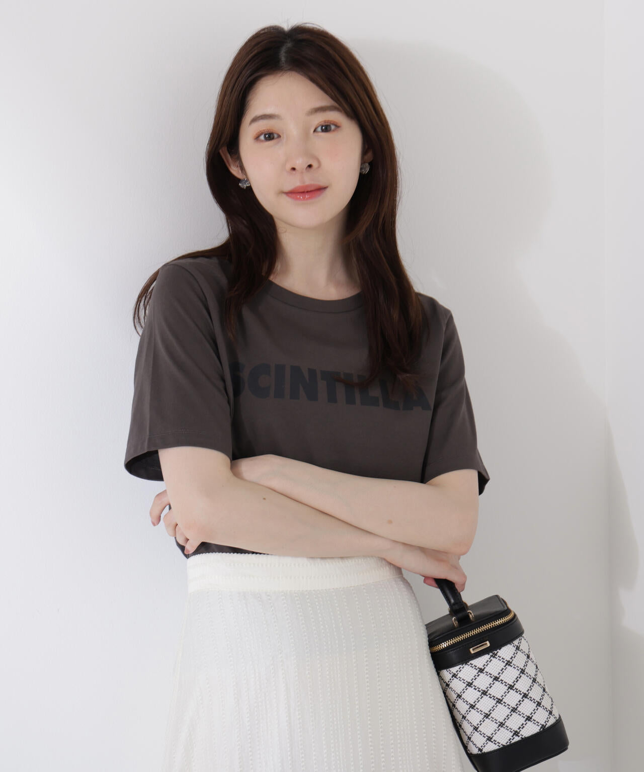 <ウォッシャブル>ゴシックロゴTシャツ