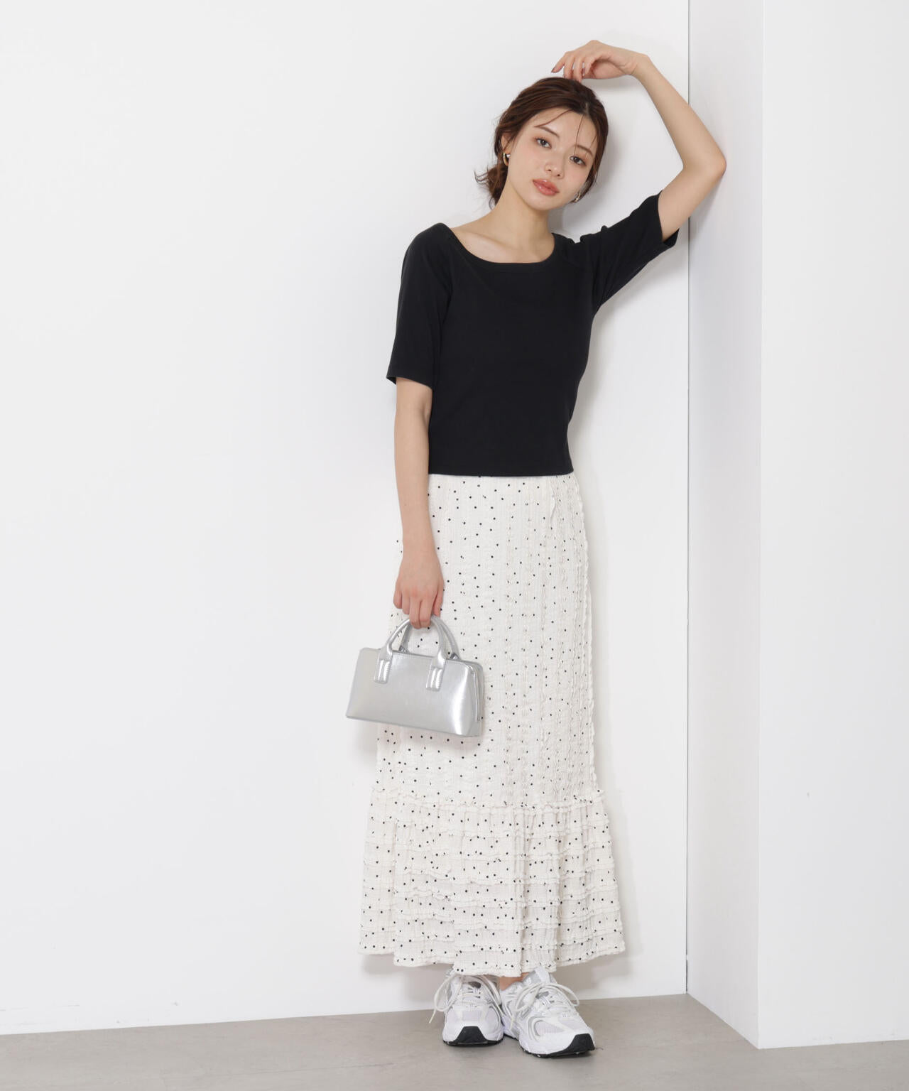 ピグメントリブカットソー