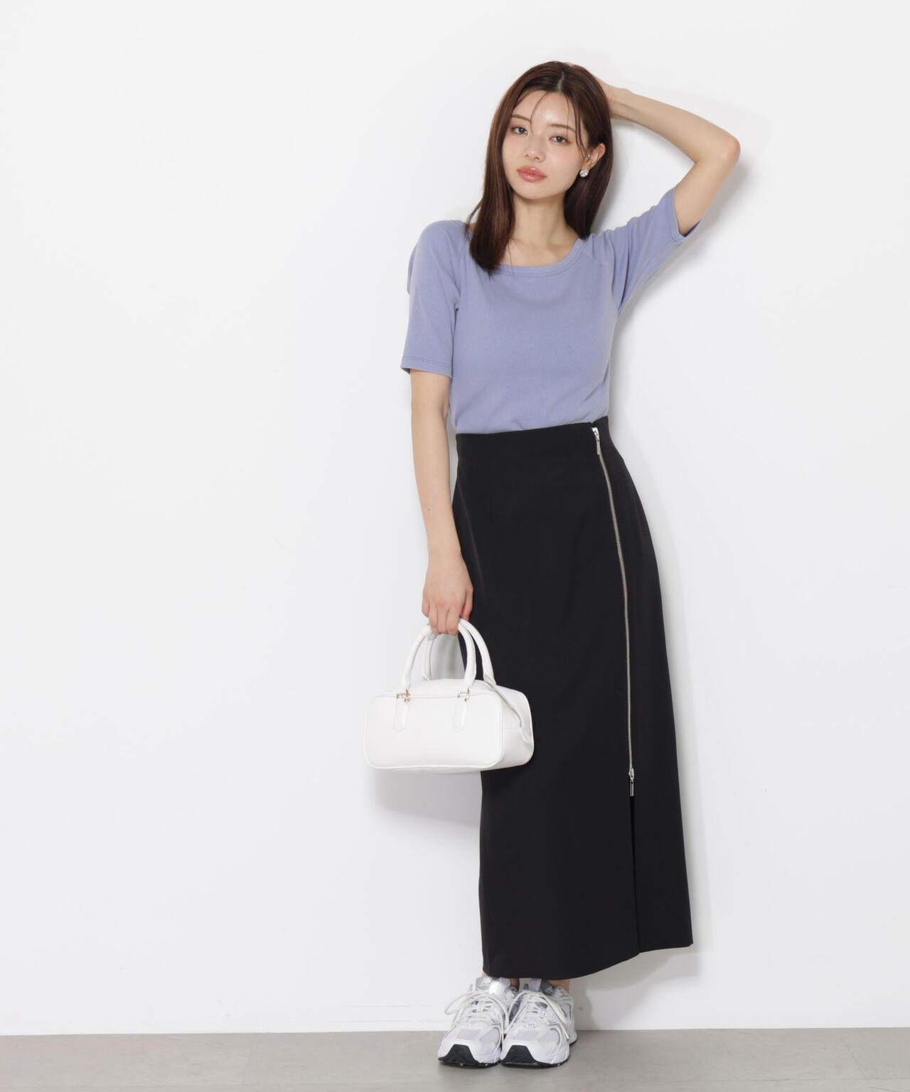 ピグメントリブカットソー