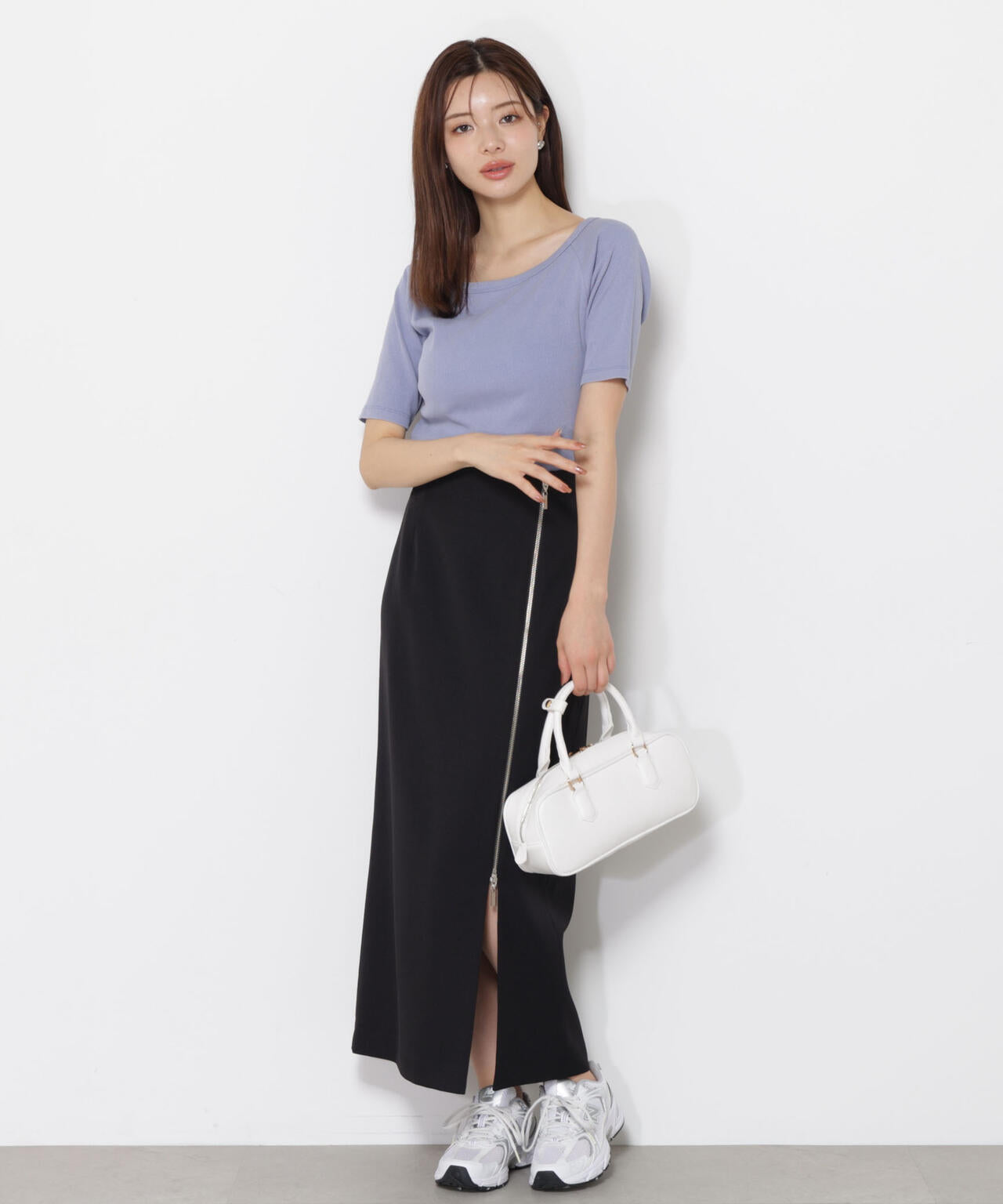 ピグメントリブカットソー