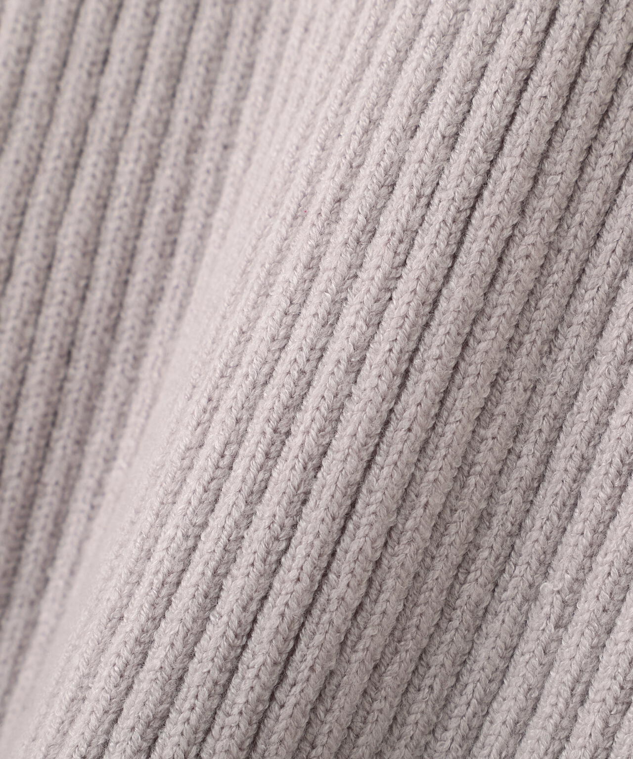 <ハンドウォッシャブル>ハイネックボリュームスリーブニット