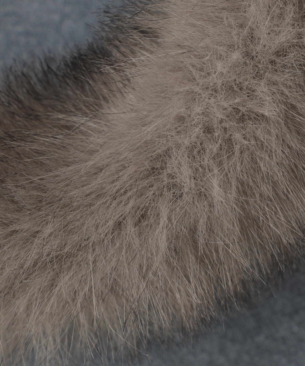 エコファー付きニットパーカー