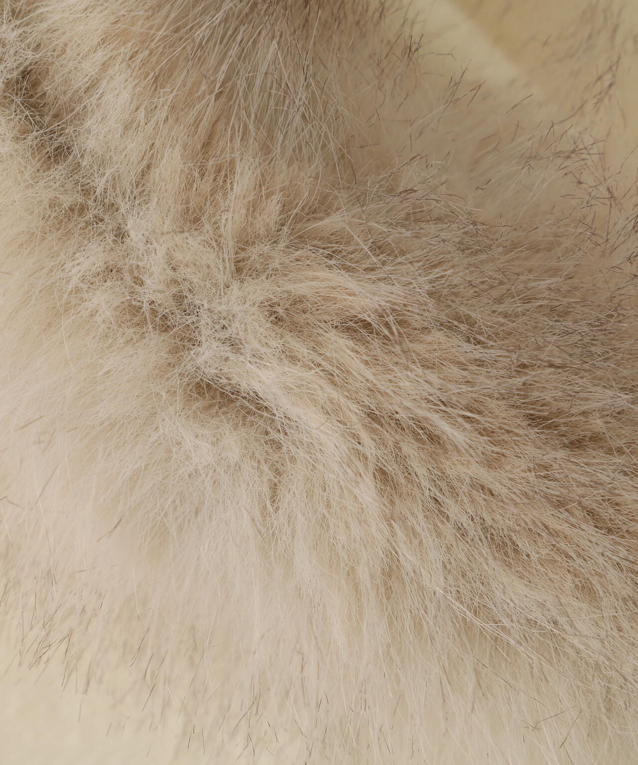 エコファー付きニットパーカー