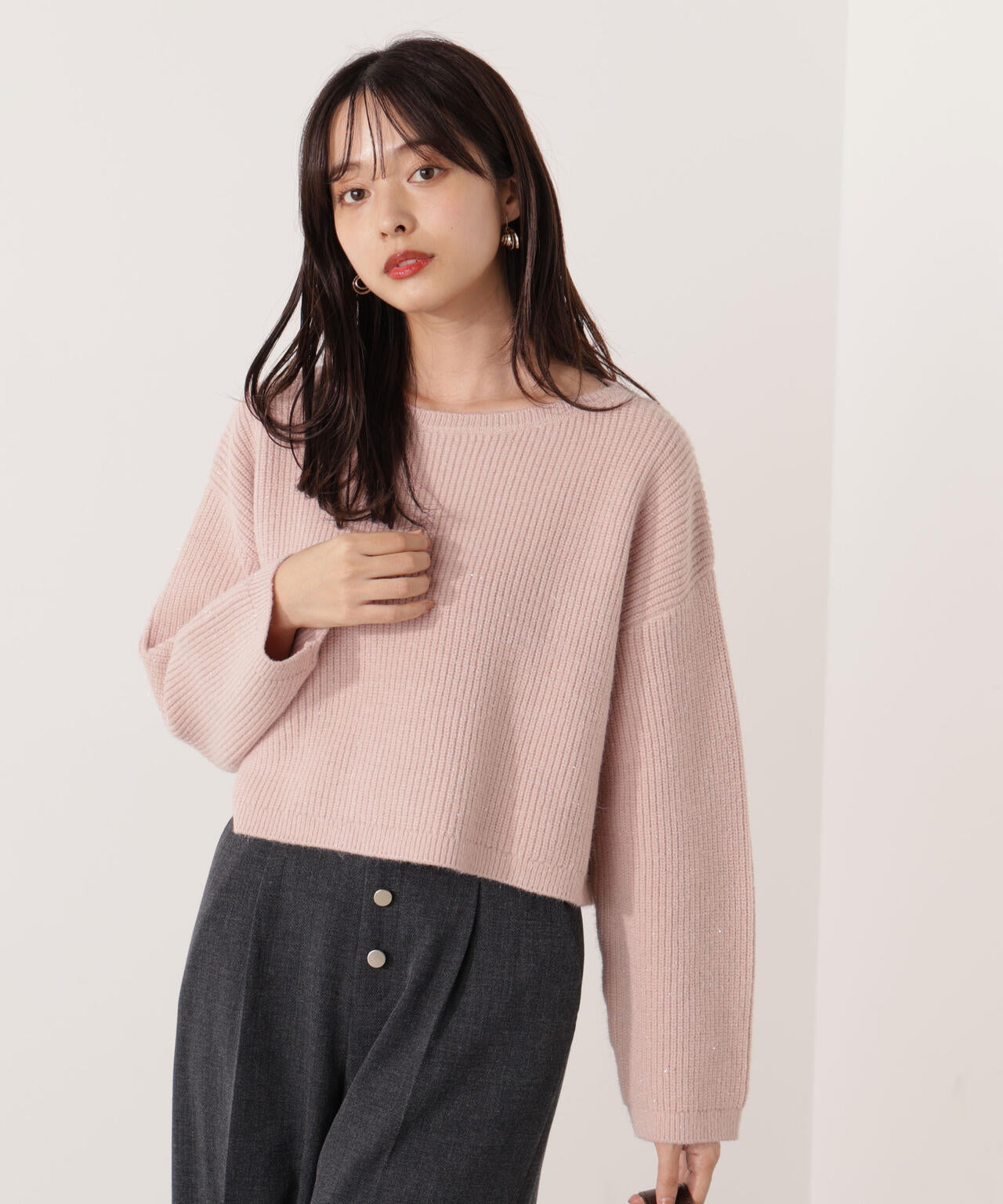 アンジェリーナボックスニット